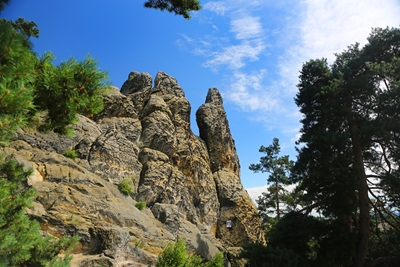 Hampurin vaakuna Harz-vuorilla