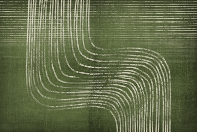 Green Abstract Waves