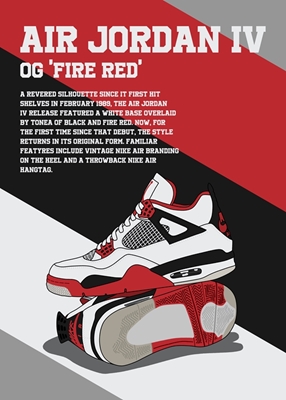 Jordan 4 OG Criado por Fuego