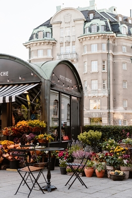 Flowerstand in Stockholm