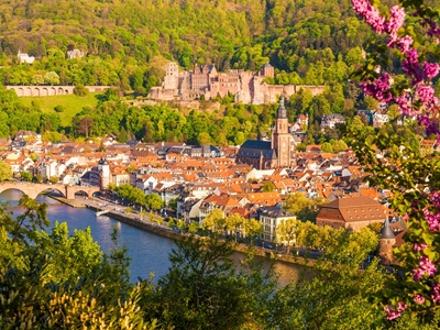 Heidelberg mit dem Schloss