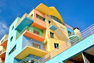 Architecture colorée 