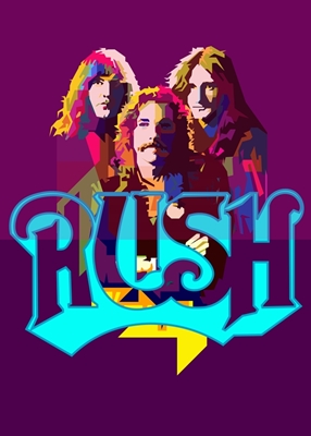 RUSH 70er Jahre Classic Rock