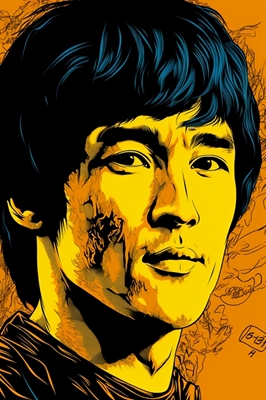 Bruce Lee - pop-taide