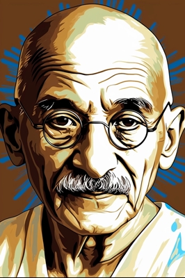 Mahatma Gandhi - Pop-Art