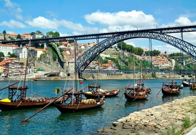 Prostředí Douro v přístavu