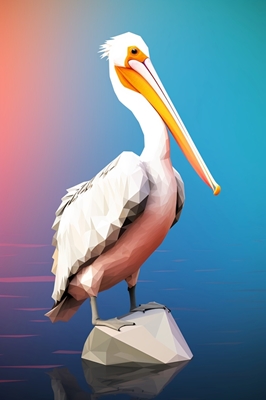 Pelikan - Laag Poly