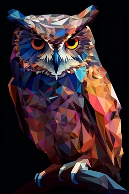 Owl - Low Poly