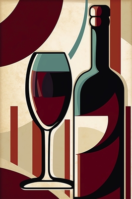 Red Wine - Pop Art