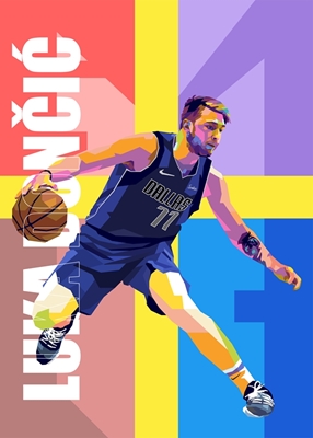 Luka Doncic Basketbal