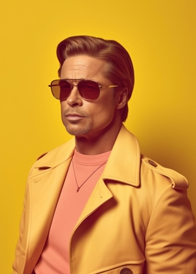 Brad Pitt Mode Kunst
