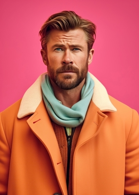 Chris Hemsworth Mode Kunst