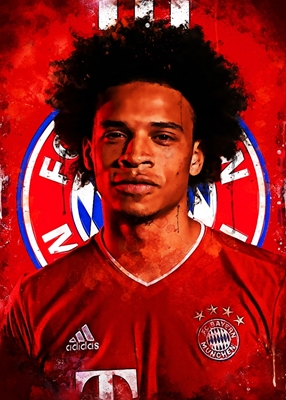 Leroy Sané posters & prints by Tian Arina - Printler