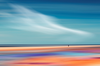 Beach Walk Abstract