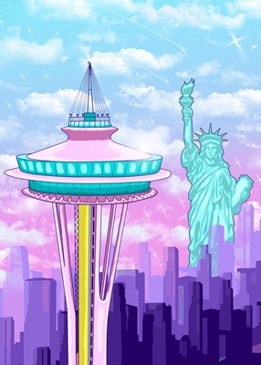 Seattle Der Stadtpop