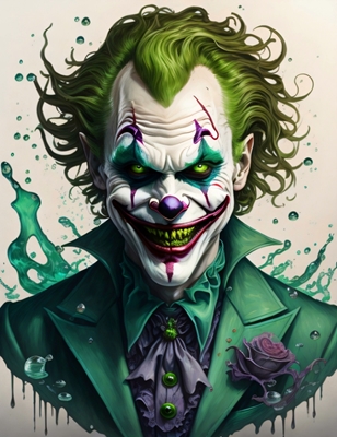 Porträt des Jokers