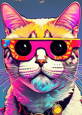 Pop-Art-Katt