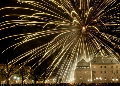 Örebro Castle fireworks