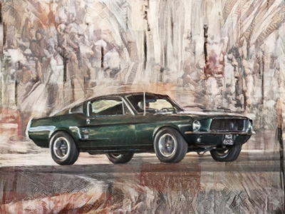 Ford Mustang GT Bullitt z roku 1968