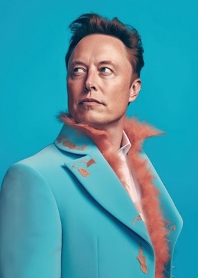 Elon Musk Fashion Art