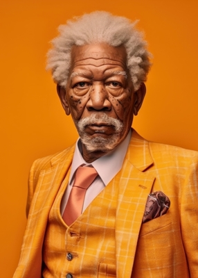 Morgan Freeman Mode Kunst
