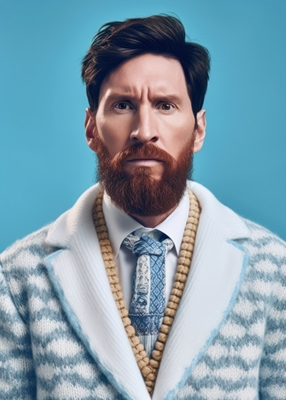 Lionel Messi Fashion Art