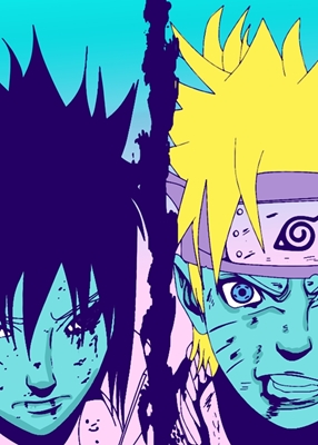 Sasuke y Naruto Uzumaki