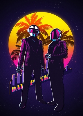 Retro Daft Punk