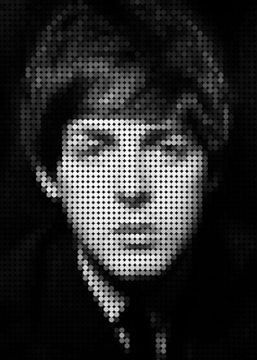 Paul McCartney med stil Dot