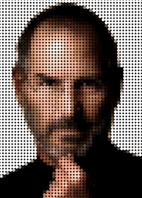 Steve Job in Style Dots