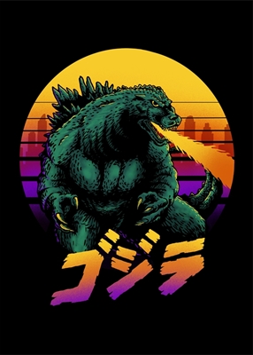 Godzilla Retrowave