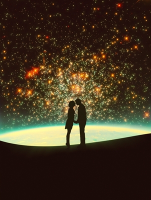 Ein kosmischer Kuss