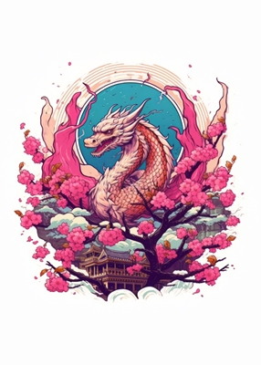 Cereja do dragão japonês