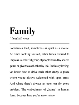 Definicja rodziny