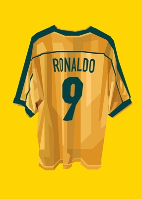 Ronaldo 9 Maillot Barzilian