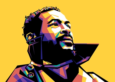 Marvin Gaye WPAP Pop -taide
