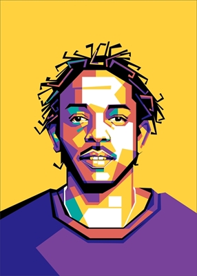 Kendrick Lamar WPAP Pop -taide 