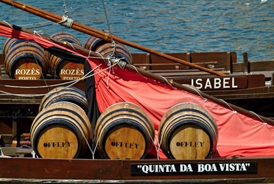 Barriles de vino de Oporto