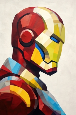 Minimalistischer Iron Man