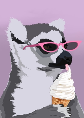 Judgy Ice Cream Lemur