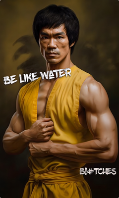 Be water my friend
