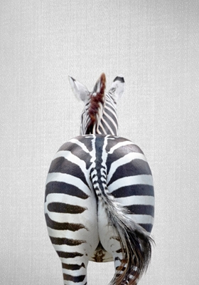 Zebra staart