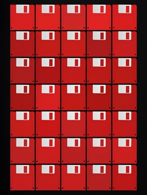 Floppy Pixel - AllRed