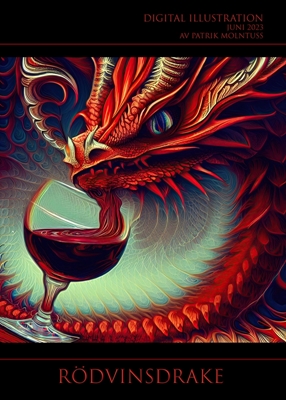 Red wine dragon
