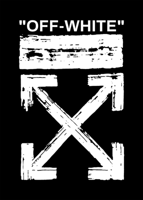 of x white abstract