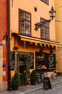 Café in Stockholm, Sweden