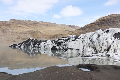 Ledovec Svínafellsjökull 