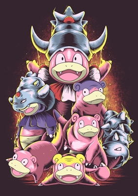 Royaume Pokémon Slowpoke