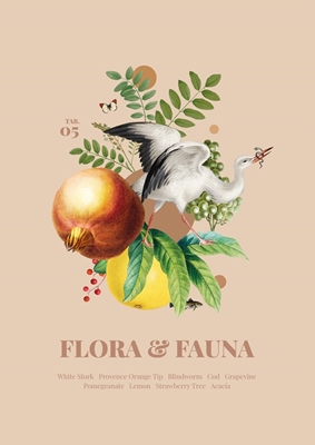 Flora & Fauna mit Storch
