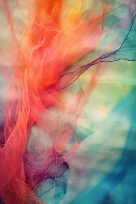 Kleurrijke Abstracte Flow 2